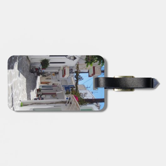 Paros Bagagelabel (Achterkant horizontaal)