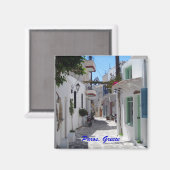 Paros, Grèce Magnet (Recto/Verso)