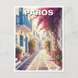 Paros Griekenland Eilanden Reizen Briefkaart