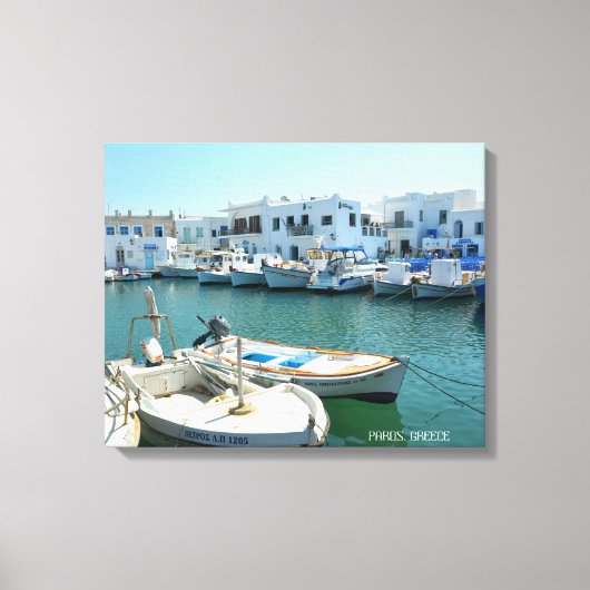 Paros, Grieks Canvas Print (Voorkant)