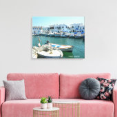 Paros, Grieks Canvas Print (Insitu (Woonkamer))