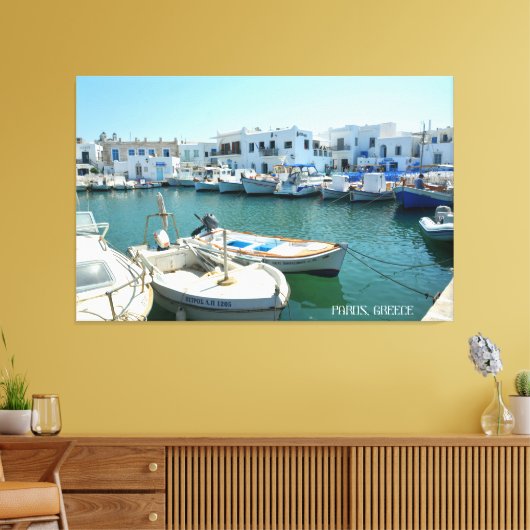Paros, Grieks Canvas Print (Insitu (Woonkamer))