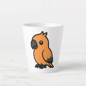 parot latte mok (Voorkant)