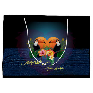 Parot Tropics Gift Bag - Liefde Groot Cadeauzakje
