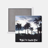 Parque Central 's nachts Magneet (Voorkant / Achterkant)