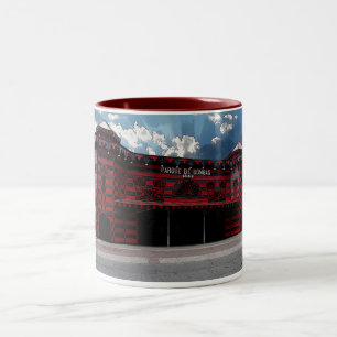 Parque de Bombas de Ponce Tweekleurige Koffiemok