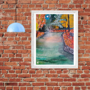 Parque de San Vicente Schilderij van Alfred Fox Canvas Afdruk