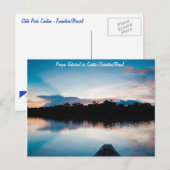 Parque Estadual do Cantão-Tocantins/Brasil Briefkaart (Voorkant / Achterkant)