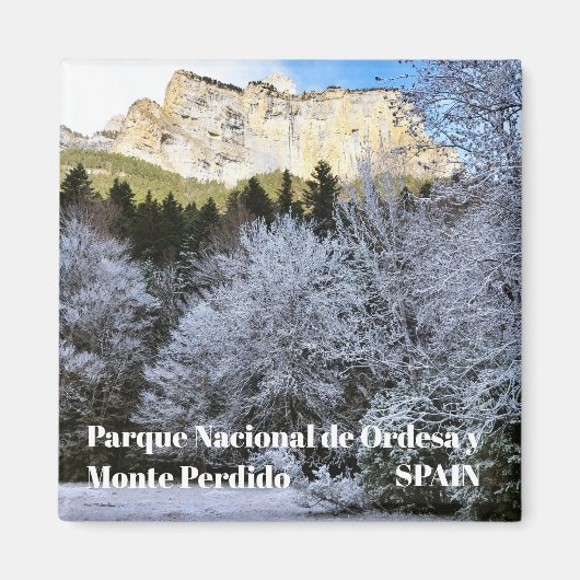 Parque Nacional de Ordesa y Monte Perdido Magneet (Voorkant)