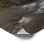 Parque Natural del Monasterio - Waterfall Poster (Hoek)