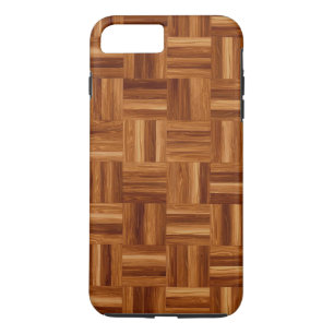 Parquet iPhone 7 Plus stevige hoes
