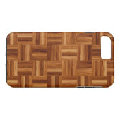 Parquet iPhone 7 Plus stevige hoes (Achterkant (Horizontaal))