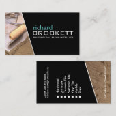 Parqueter - cartes de visite (Devant / Derrière)