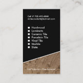 Parqueter - cartes de visite (Dos)