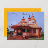 Parra Mahadev Temple Goa India Briefkaart (Voorkant / Achterkant)