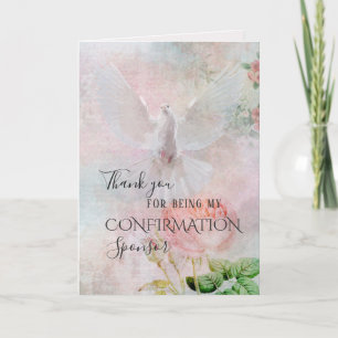 Parrain de Confirmation Merci Saint-Esprit