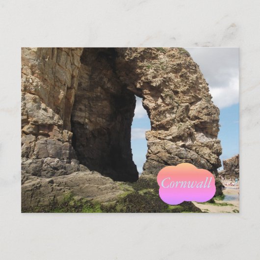 Parranporth, Carte postale Cornouailles (Devant)