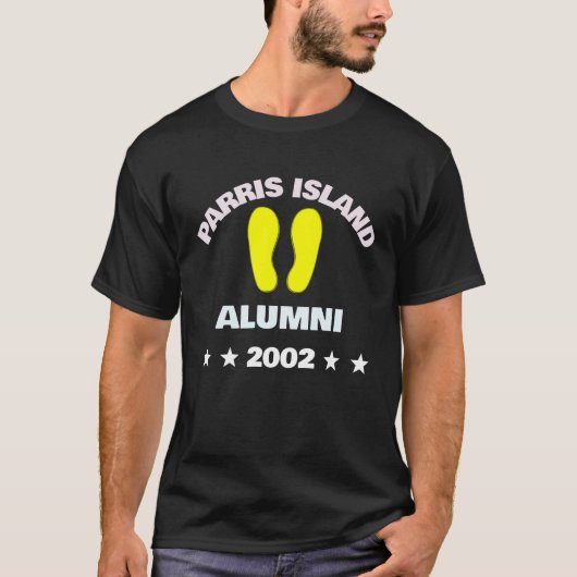 PARRIS ISLAND ALUMNI, 02 T-SHIRT (Voorkant)