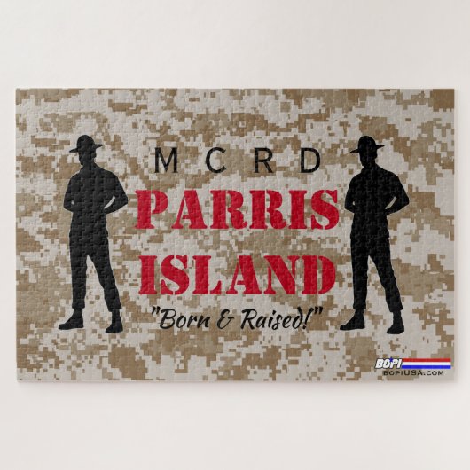 Parris Island 'Geboren en opgefokt' 1,014-stuk puz Legpuzzel (Horizontaal)