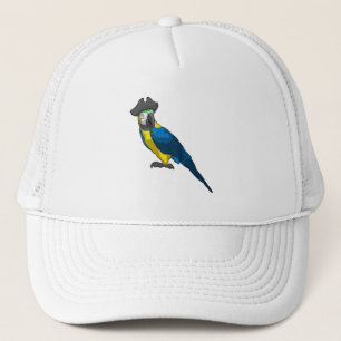 Parrot als Piraat met Pet