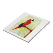 Parrot Art Colorful Macaw Tegeltje (Zijkant)
