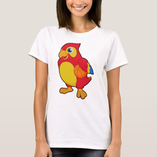 Parrot Basketball Sports T-shirt (Voorkant)