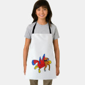 Parrot bij Flying as Pilot Schort (Insitu)