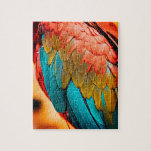 Parrot Bird Feathers sluiten Legpuzzel