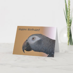 Parrot Birthday Kaart