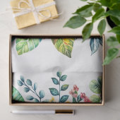 Parrot Botanische Waterverf Kunst Tissuepapier (Geschenk)