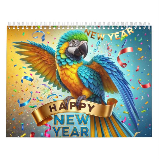 Parrot Calendar Kalender (Hoes)