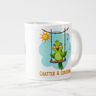Parrot Chatter & Sunshine Laughter Extra Grote Beker