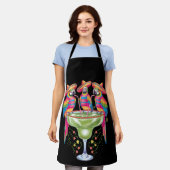 Parrot Cinco De Mayo Grappig Drink Mexicaanse Fies Schort (Gedragen)