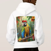 Parrot de Noël Comme Père Noël-76349 (Dos)