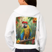 Parrot de Noël Comme Père Noël-76349 (Dos)