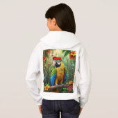 Parrot de Noël Comme Père Noël-76349 (Dos entier)