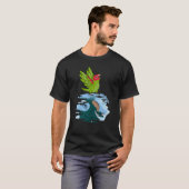 Parrot & Dragon Reflection I Cherry headed Conure T-shirt (Voorkant volledig)