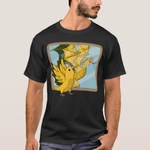 Parrot & Dragon Reflection i Golden Conure 1 T-shirt