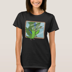 Parrot & Dragon Reflection I Green Parrotlet 1 T-shirt