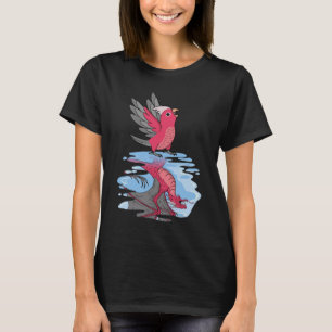Parrot & Dragon Reflection I Roos breekt Galah C T-shirt
