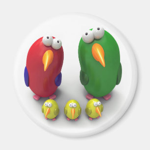 Parrot family MAGNET Magneet