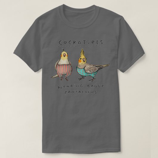 Parrot grappig t-shirt (Design voorkant)