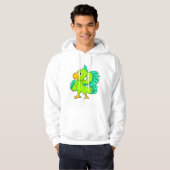 Parrot green hoodie (Voorkant volledig)
