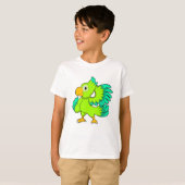 Parrot green t-shirt (Voorkant volledig)