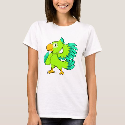 Parrot green t-shirt (Voorkant)