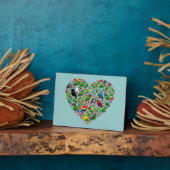 Parrot Heart Fotoplaat (Zijkant)