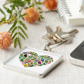 Parrot Heart Sleutelhanger (Zijkant)