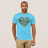 Parrot Heart T-shirt (Voorkant volledig)