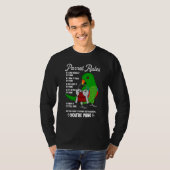 Parrot House Rules It's Mine I Male Eclectus T-shirt (Voorkant volledig)