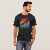 Parrot I Tyrannosaurus Rex I Screaming Fischer's L T-shirt (Voorkant volledig)
